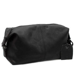 Everything_but_Flowers_Men's Leather Toiletries Bag with Monogram