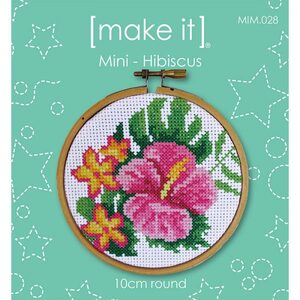 Everything_but_Flowers_Cross Stitch Kit - Hibiscus