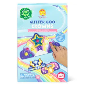 Everything_but_Flowers_Glitter Goo Crowns - Super Rainbow (Tiger Tribe)