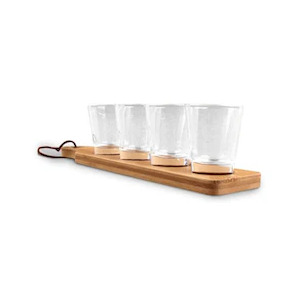 Everything_but_Flowers_Serving Paddle and Shot Glasses